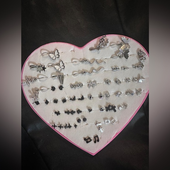 Women silvery Finger Rings Mix Style Jewelry - Picture 6 of 9